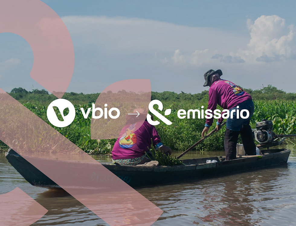 A VBIO agora é Emissario: o que muda para projetos de sociobioeconomia e ESG