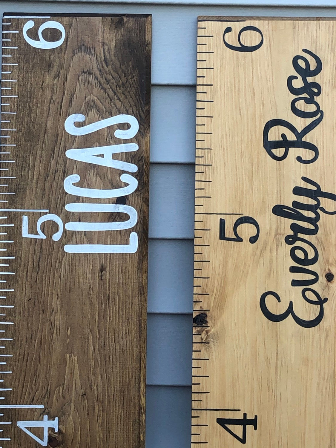 Wooden Height Charts