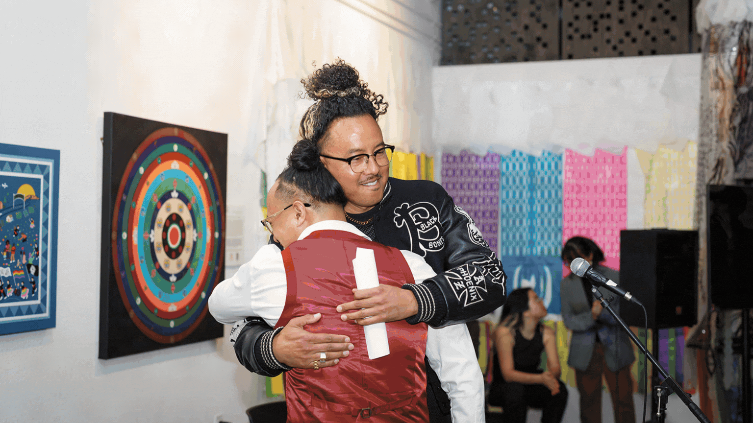 GIF of images from the event