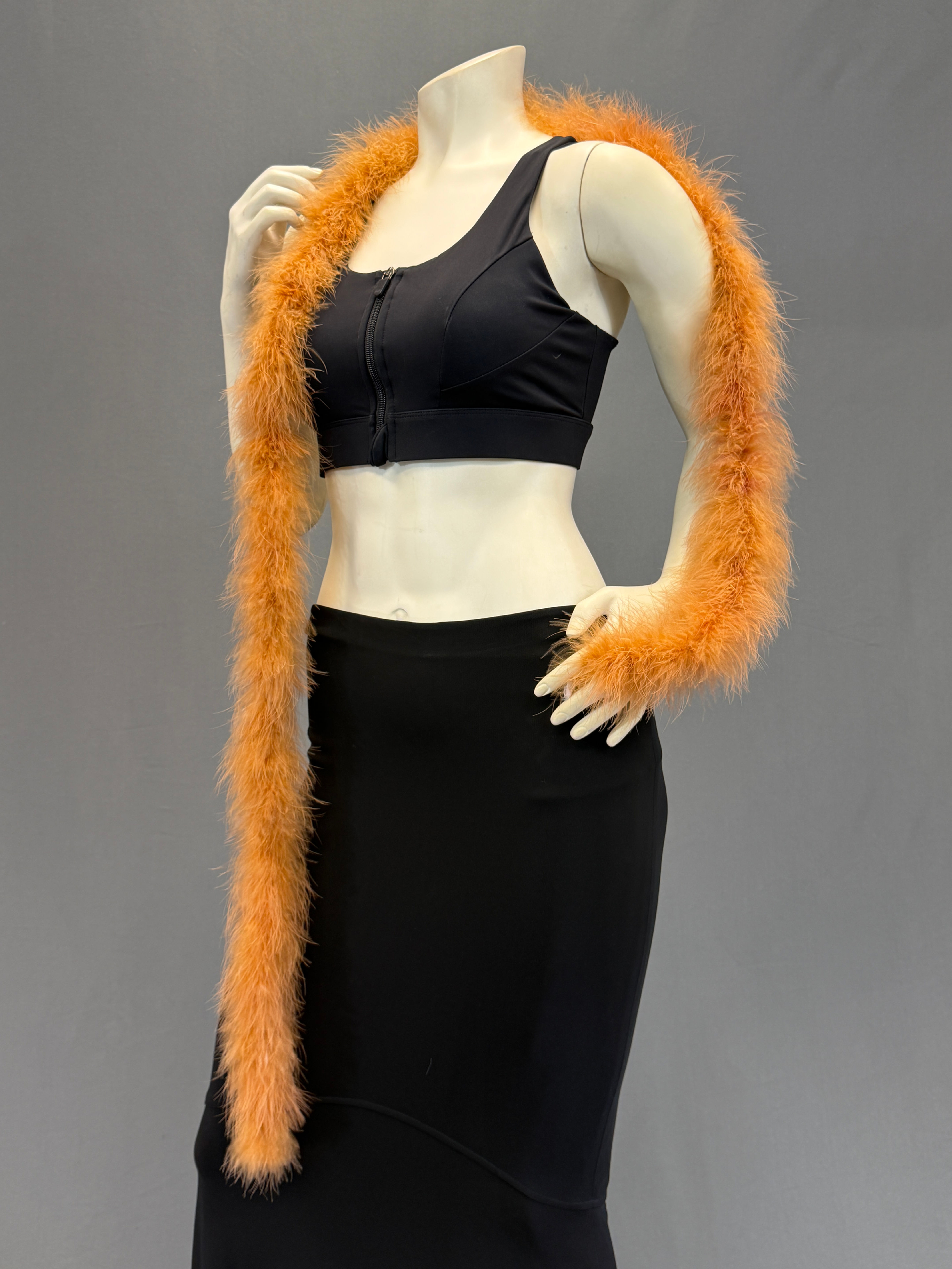 25 Gram Marabou Boa Heavyweight - Antique Gold