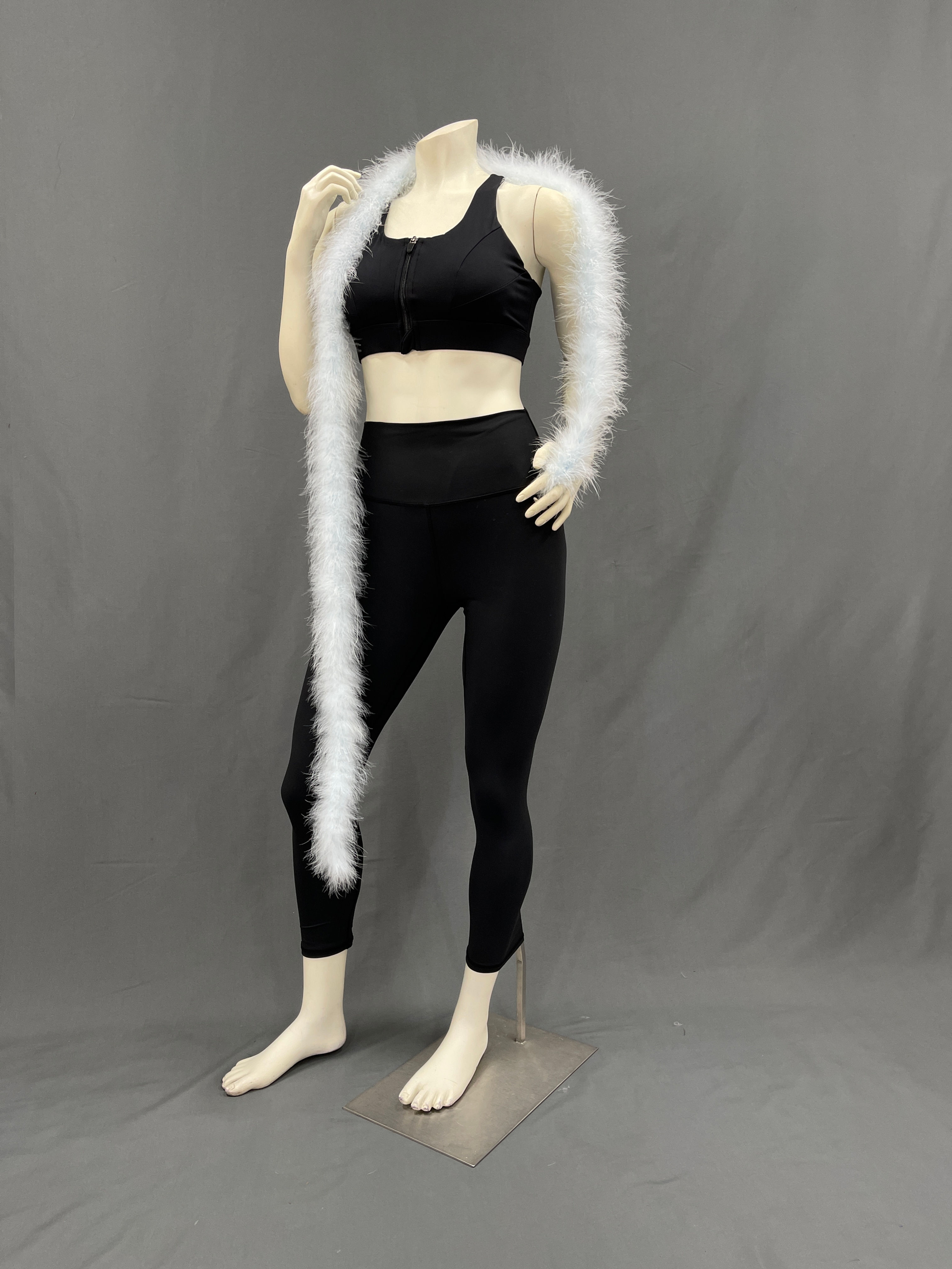 Mediumweight Marabou Boa- Light Blue