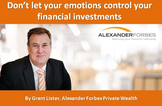 Don’t let your emotions control your financial investments