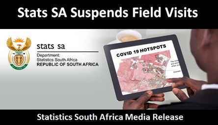 Stats SA Suspends Field Visits