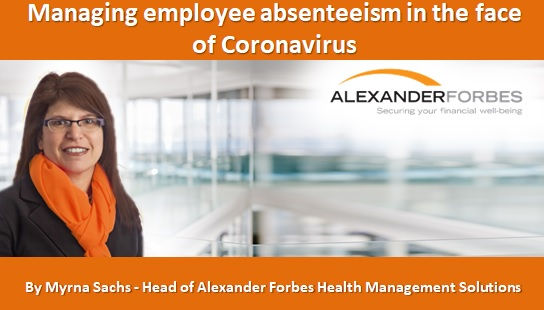 Managing employee absenteeism in the face of Coronavirus