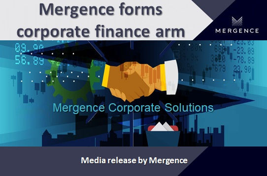 Mergence forms corporate finance arm