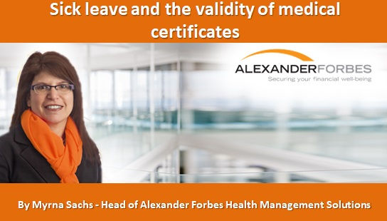 Sick leave and the validity of medical certificates