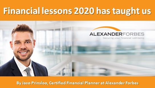 Financial lessons 2020 has taught us