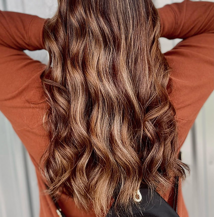 Copper Brown Dimensional Hair Color