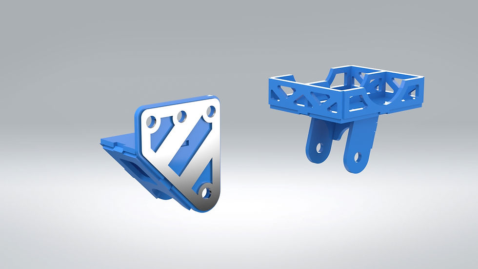 Thumbnail: DIY Traction Bar Mounts: 2017-2024 F-250/F-350 (DXF FILE PACK)