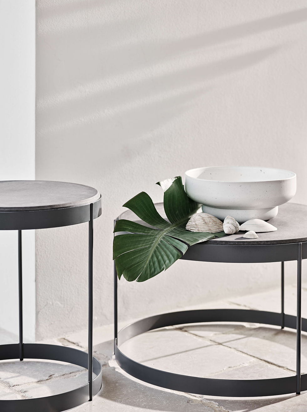 Drum Outdoor Coffee Table