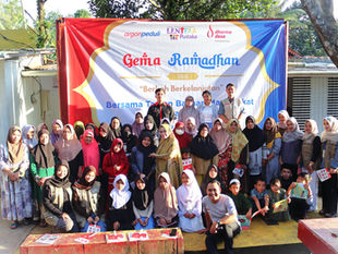 Gema Ramadan, Berkah Berkelanjutan: Aksi Argon Peduli untuk Tingkatkan Literasi