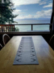 Ocean view at The Beach House Texada