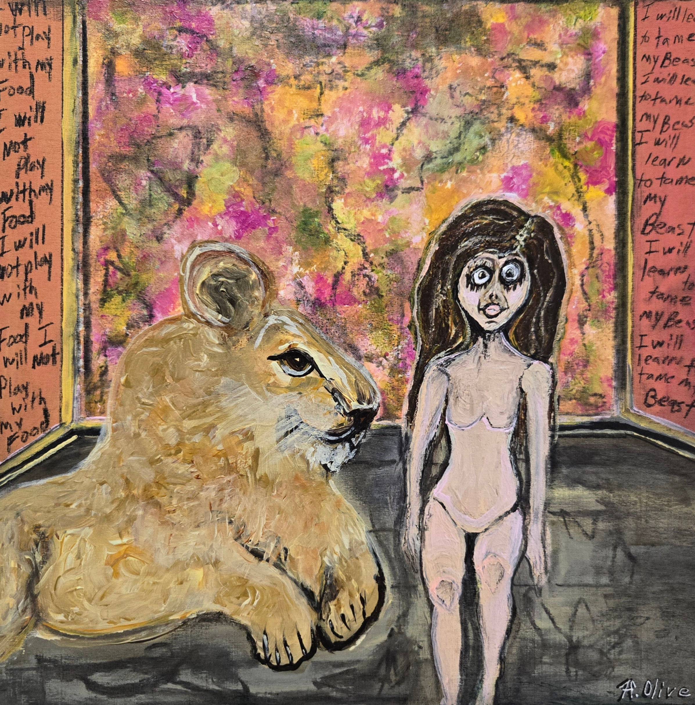 Social Skills....I will learn to tame my beast. I will not play with my food. 