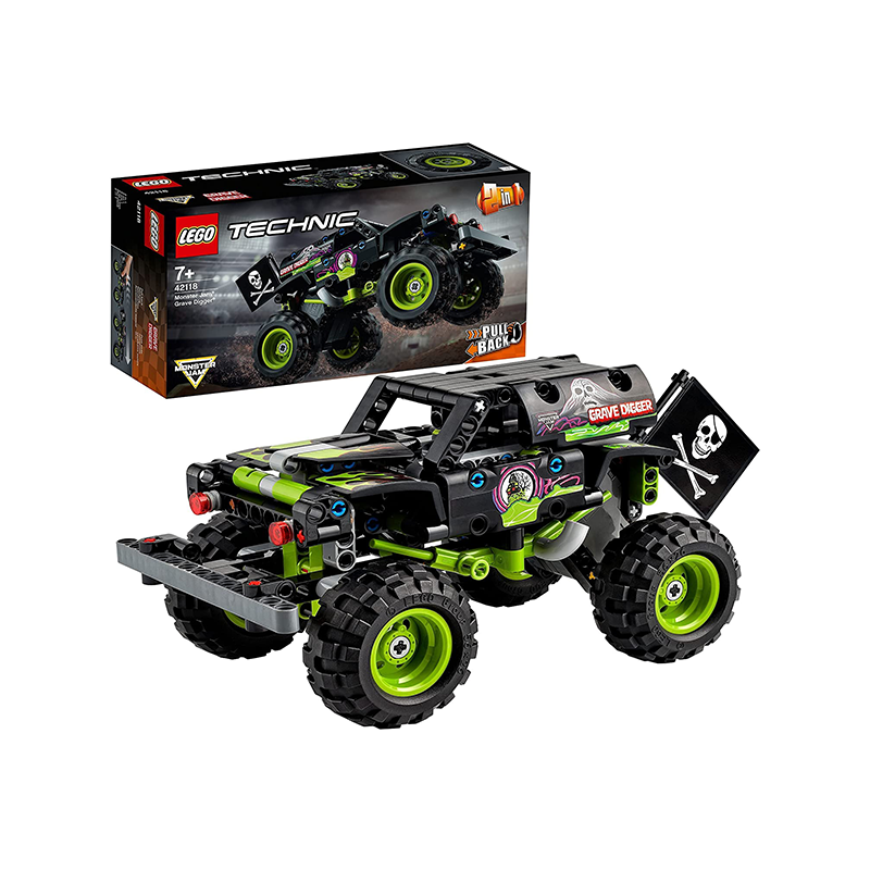 LEGO 42118 Technic Monster Jam Grave Digger Truck Toy to Off-Road Buggy