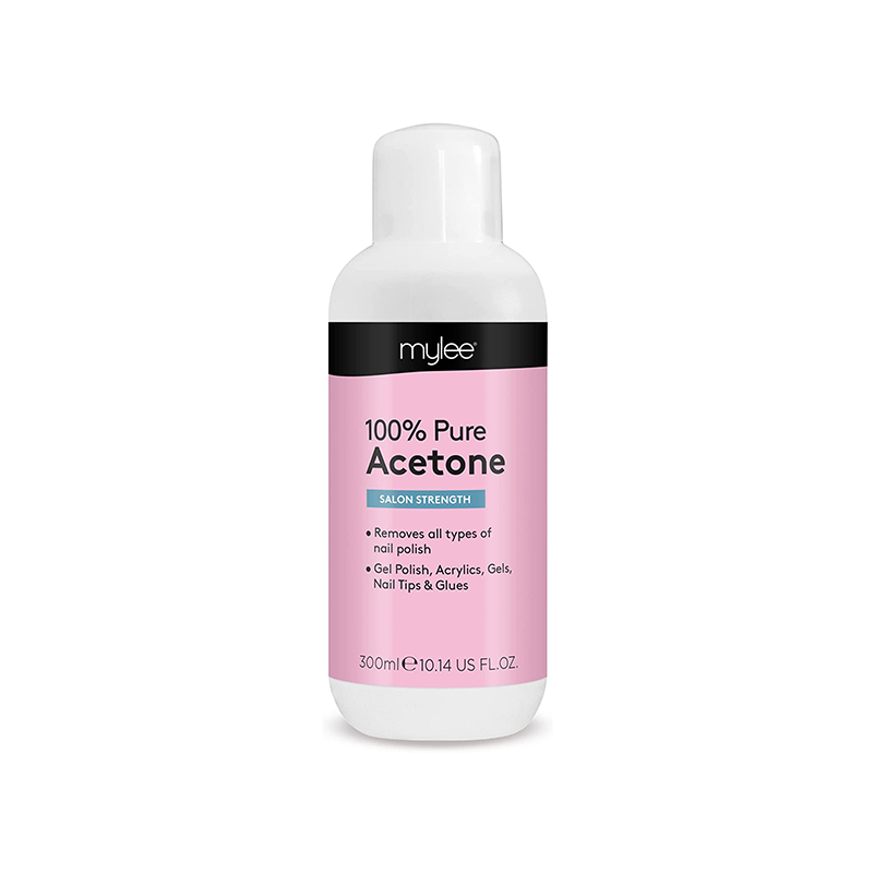 Mylee 100% Pure Acetone High Quality Nail Polish Remover for UV/LED Gel Soak Off
