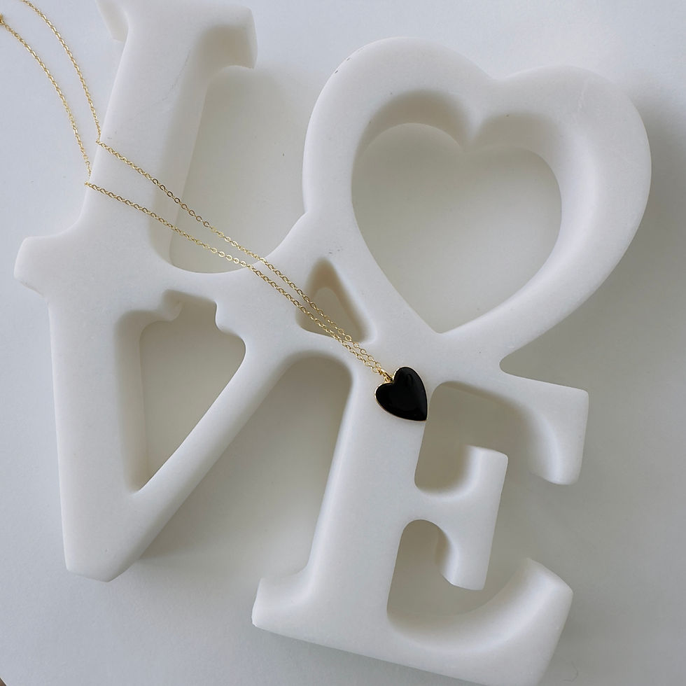 Thumbnail: Emma Enamel Heart Necklace