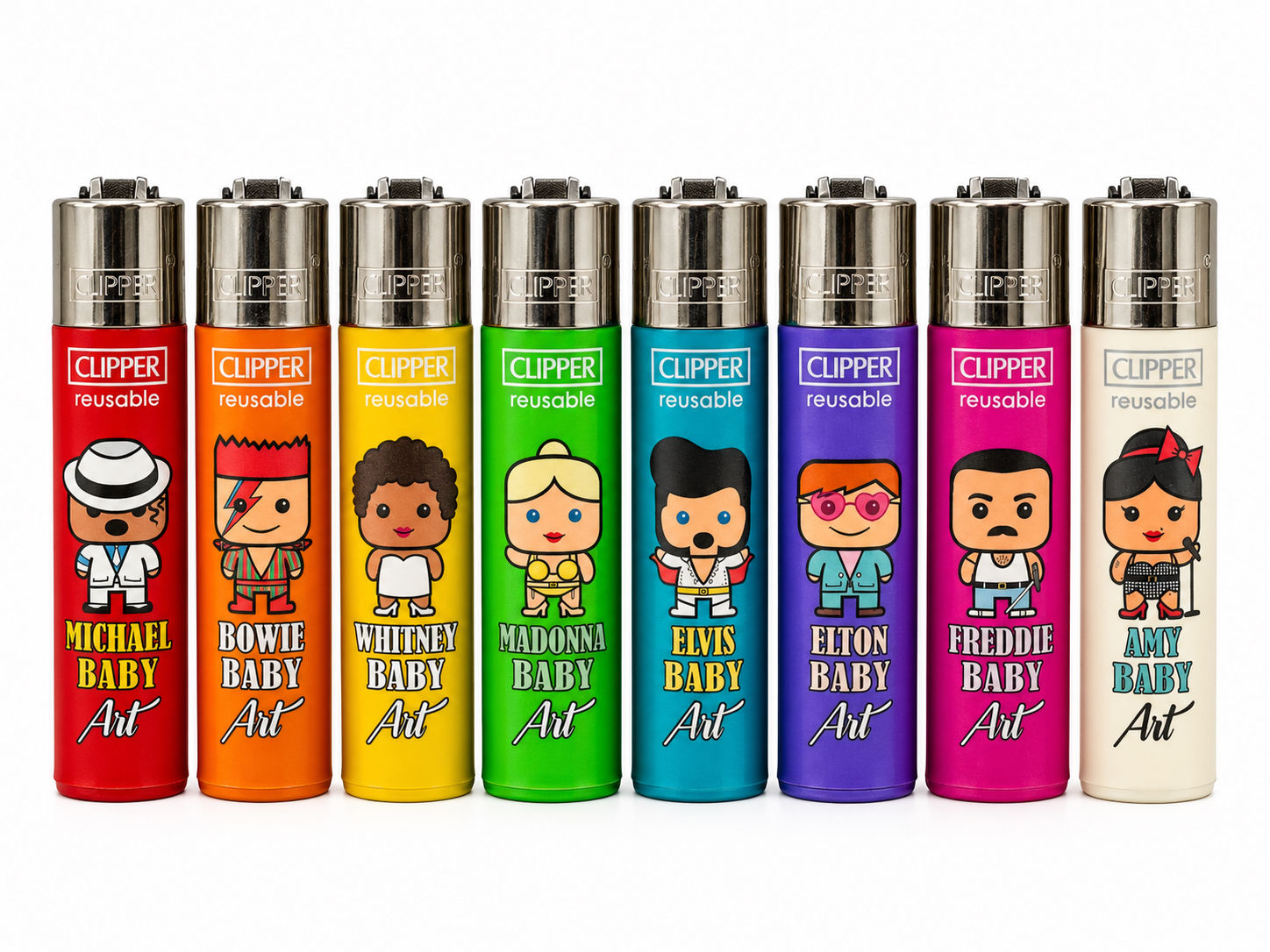 CLIPPER Art Classic - Singer Babies - 8er Serie