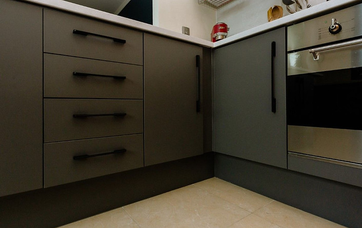 Vinyl Wrapped Kitchen in Cambridge