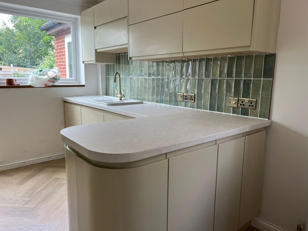 Vinyl Wrapped Worktop in Cambridge