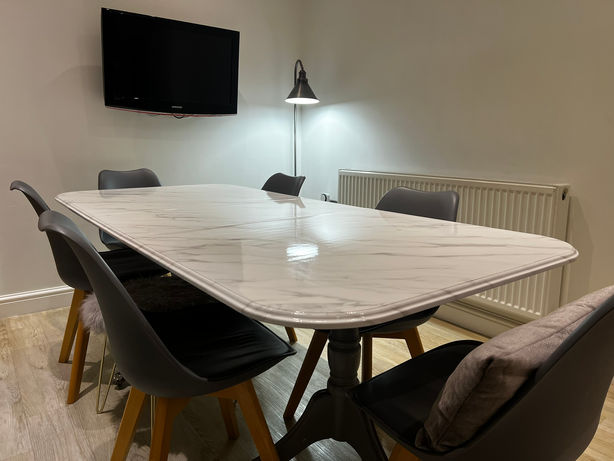 Vinyl Wrapped Table