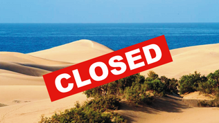 As a Protected Space, Maspalomas Dunes are closed to the public
