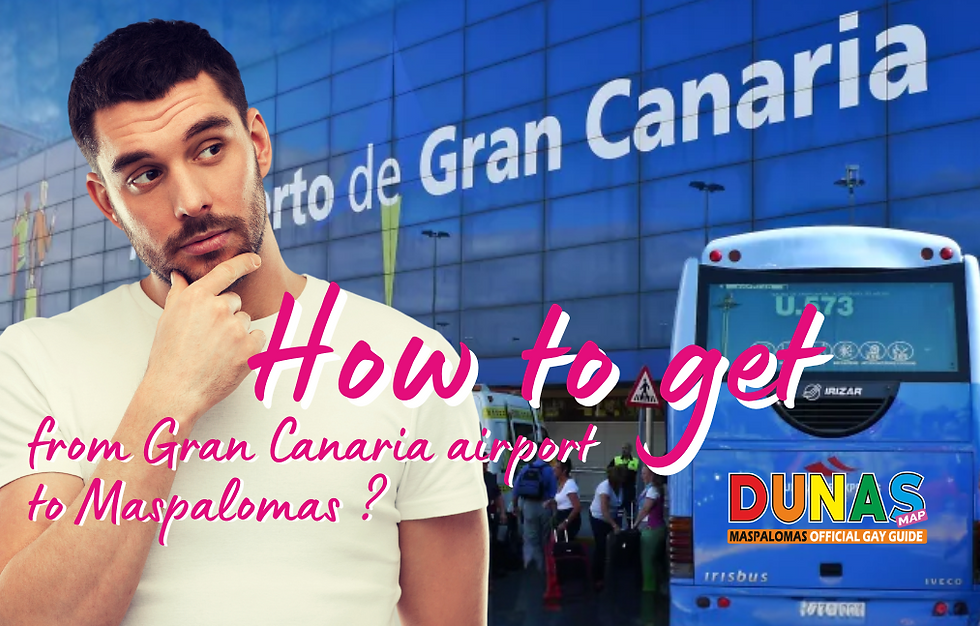 How to get from Gran Canaria airport to Maspalomas