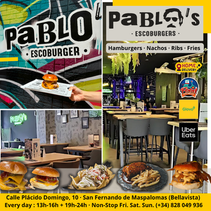 Pablo's Escoburger, hamburgers restaurant in Maspalomas