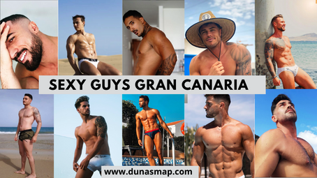 Sexy Guys in Gran Canaria : The new faces to know and to follow