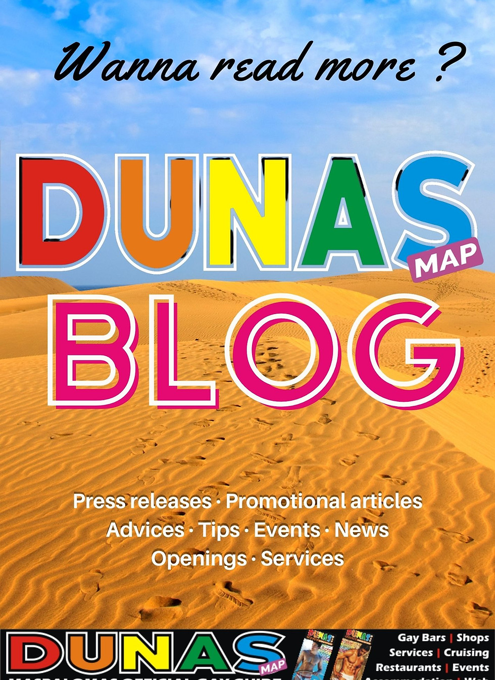 Dunas Map Blog, Maspalomas Gay Blog