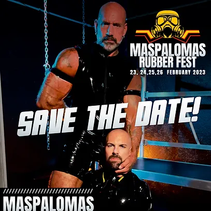 Maspalomas Rubber Fest, February 2023, from 23 to 26.