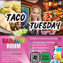 Rianbow Room, trendy queer bar and restaurant in Playa del Inglés.