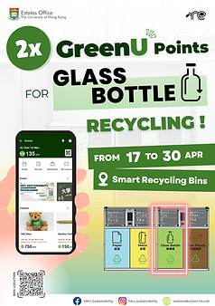 Glass Bottle Double Point