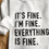Thumbnail: It's Fine Everything Is Fine Crewneck