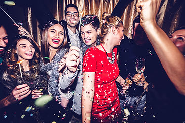 partying