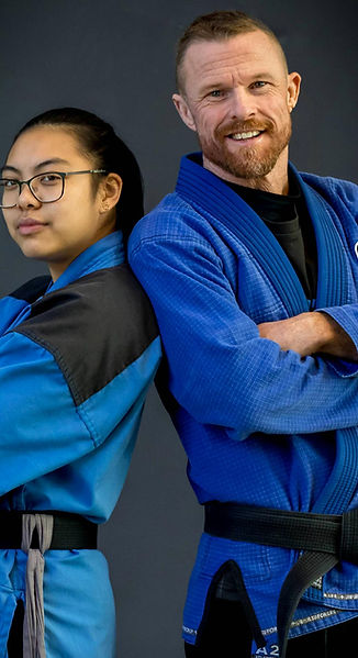 Sensei Christian Oakley & Jasvine Salarda