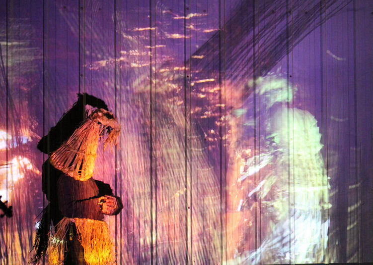 Dragons Tail film installation with live music performance Marie Brett Cork Wandsford Quay