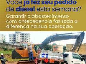 Você já fez seu pedido de diesel esta semana?