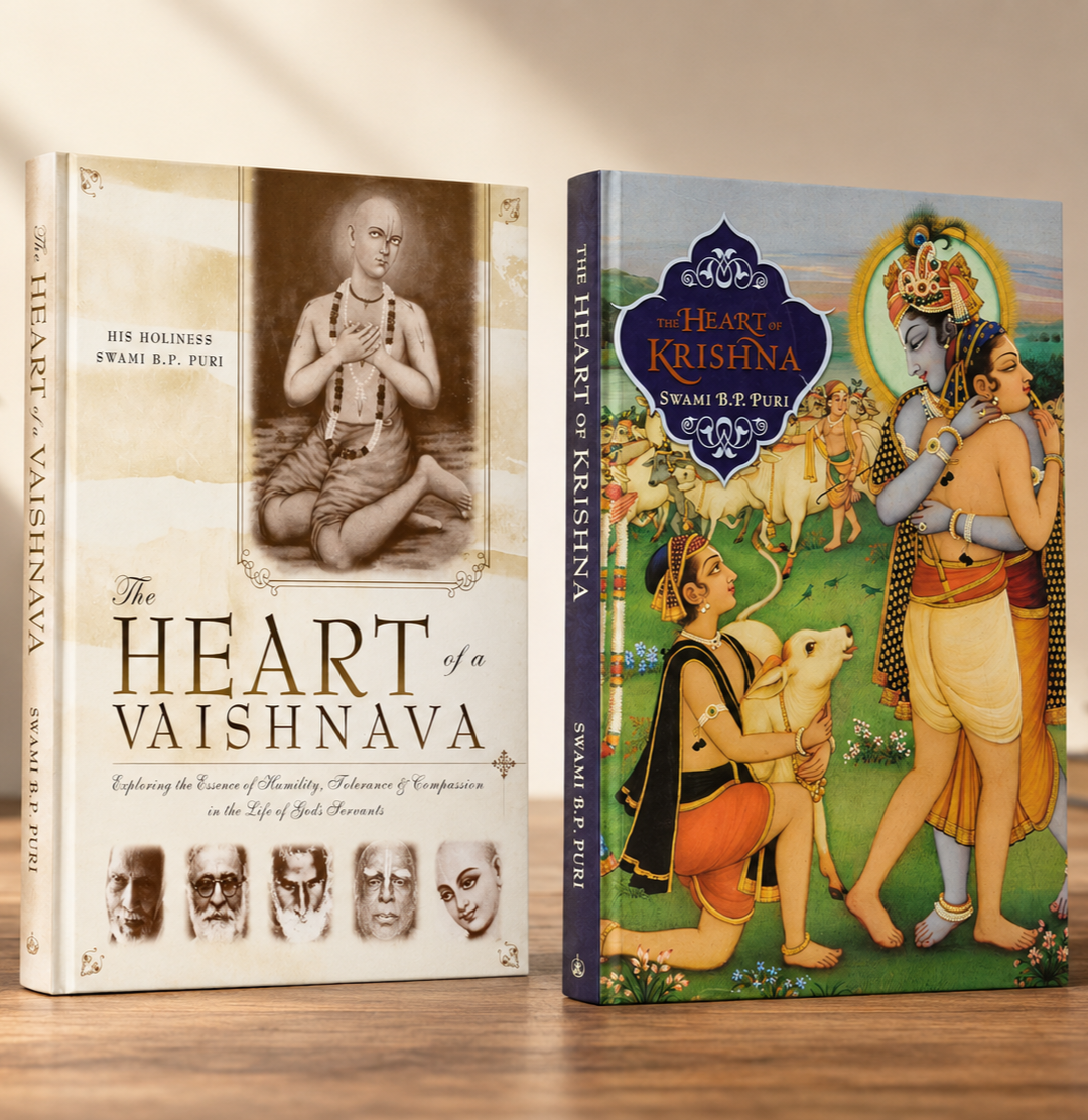 The Heart Of Vaishnava & Krishna ( 2 Books Set)