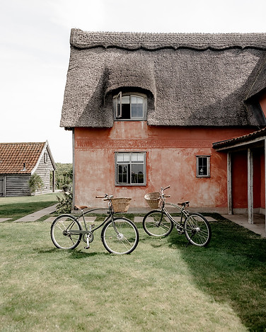 A photograph of a beautiful cottage at a Suffolk wedding venue