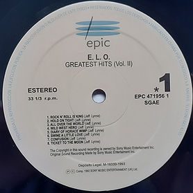 ELO's Greatest Hits II EPC 471956 1 - Spain