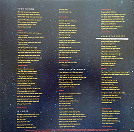Out Of The Blue - LP Lyric Sleeve ATB Orange Text