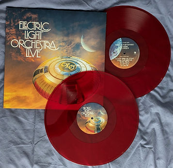 ELO Live 2001 Double Red Vinyl