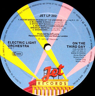 ELO - On The Third Day Jet LP 202