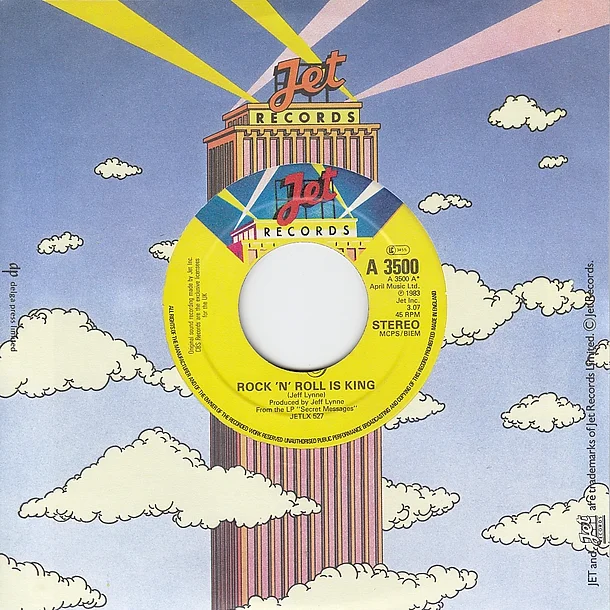 Rock N Roll Is King Large Hole Elo Singles