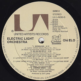 Ole ELO UA-LA630-G First Issue Side 2