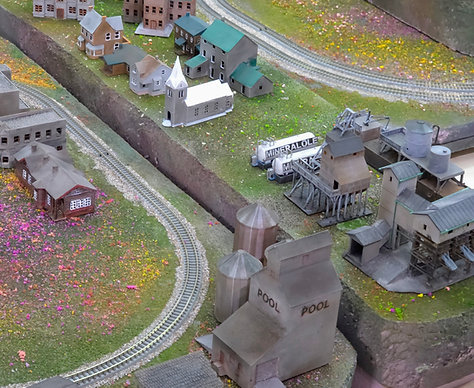 Weathered and Hand-Painted Buildings -CATEGORY B