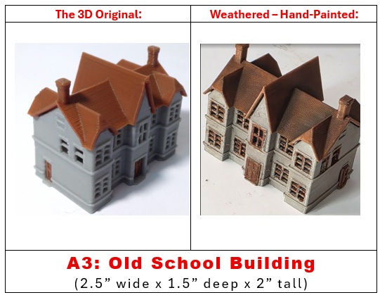 Thumbnail: Weathered and Hand-Painted Buildings -CATEGORY A