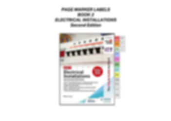 PAGE TABS ELECTRICAL INSTALLATIONS SECOND EDITION BOOK 2