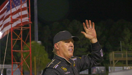 Jeremy Mayfield doubles down at Carteret County Speedway