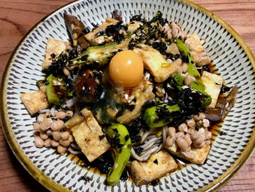冷やまぜ蕎麦